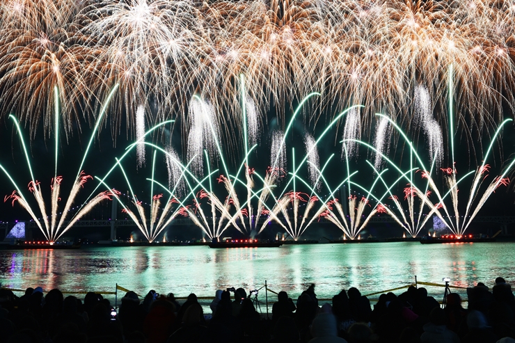 다이내믹 부산 제17회 부산불꽃축제 광안리해수욕장